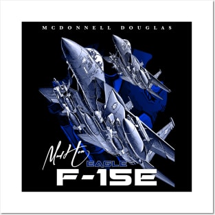 F-15E Eagle Fighterjet Posters and Art